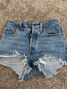 Levi's 501 Inside-Label Denim Detail - Blue